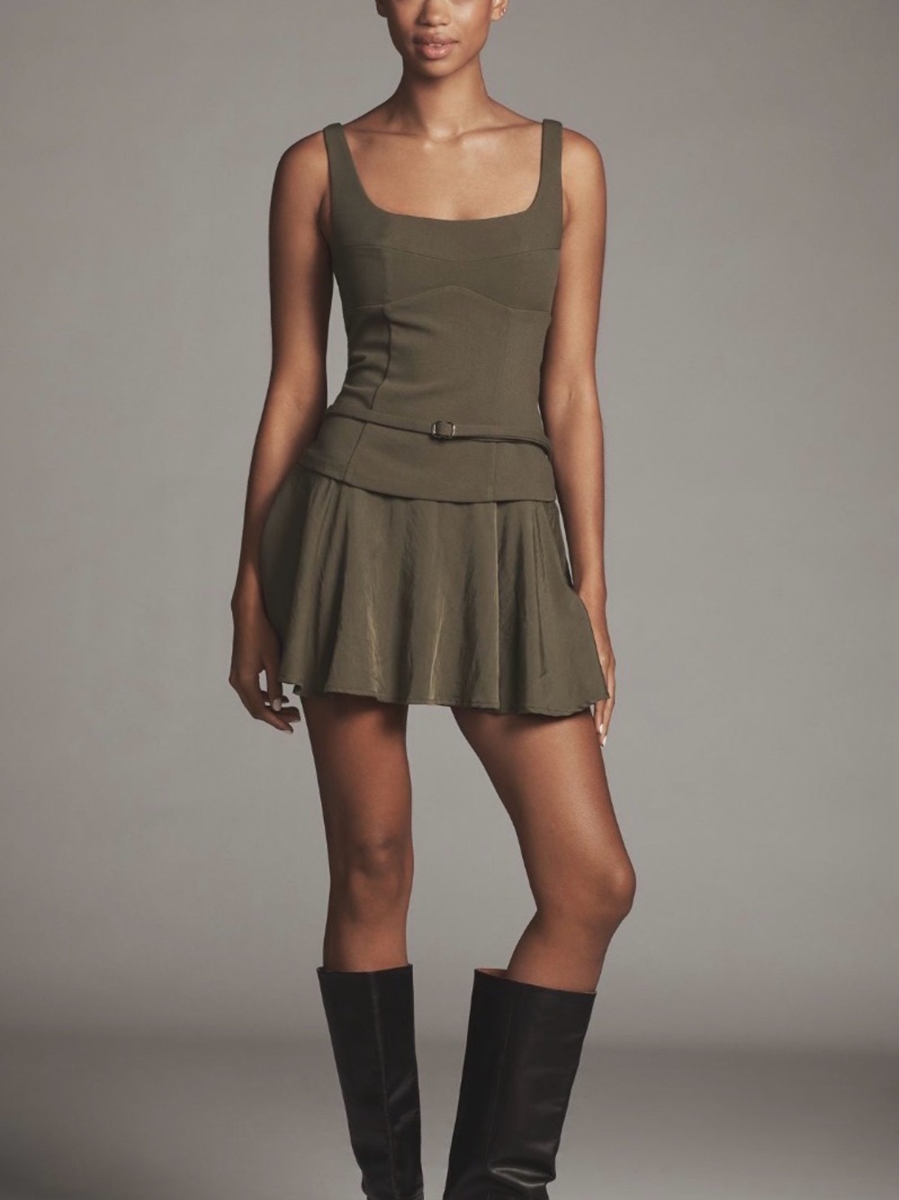 SOVERE Demi Sleeveless Scoop-Neck Mini Dress - Picture 5 of 8